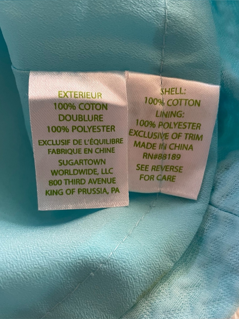 Lilly Pulitzer Baby Blue Sleeveless Midi Dress size 6 - Picture 6 of 16
